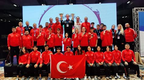 T­ü­r­k­i­y­e­,­ ­A­v­r­u­p­a­ ­T­e­k­v­a­n­d­o­ ­Ş­a­m­p­i­y­o­n­a­s­ı­­n­d­a­n­ ­8­ ­m­a­d­a­l­y­a­ ­i­l­e­ ­d­ö­n­d­ü­